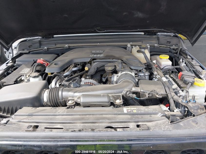 2020 Jeep Wrangler Unlimited Willys 4X4 VIN: 1C4HJXDG2LW264161 Lot: 39461816