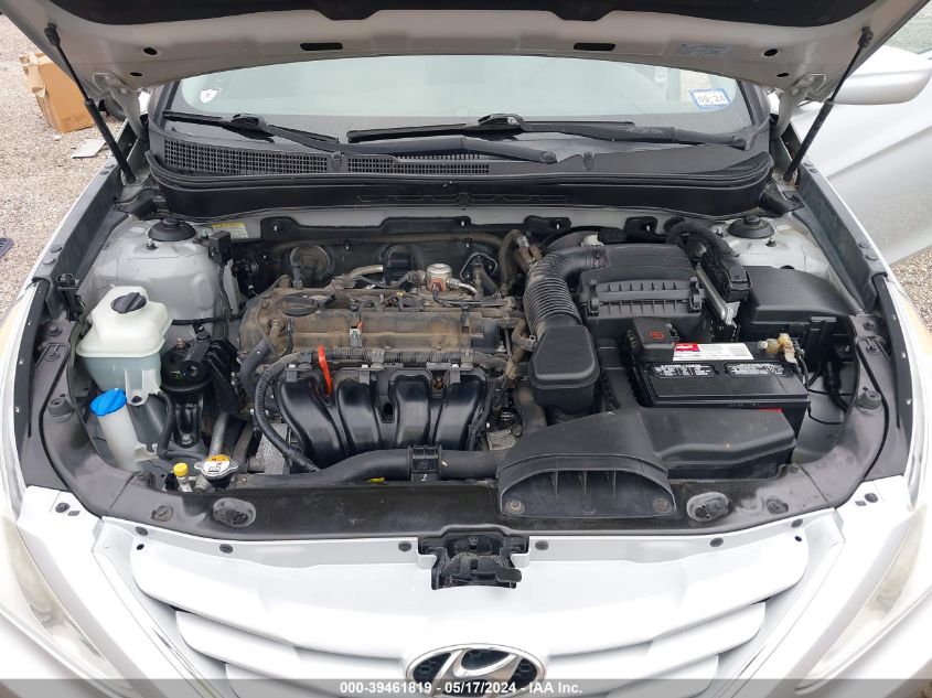 2013 Hyundai Sonata Gls VIN: 5NPEB4AC4DH586890 Lot: 39461819