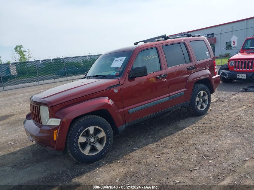 2008 Jeep Liberty Sport VIN: 1J8GN28K68W254508 Lot: 39461840