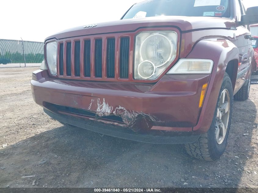 2008 Jeep Liberty Sport VIN: 1J8GN28K68W254508 Lot: 39461840