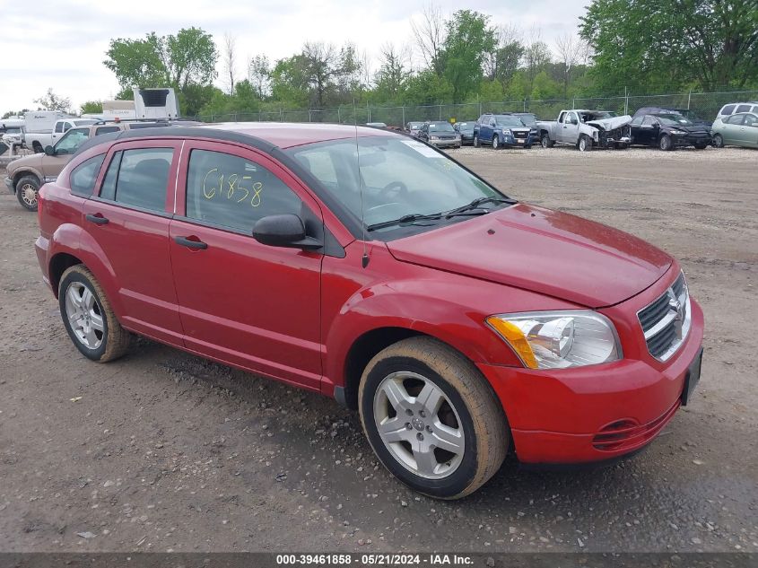 2008 Dodge Caliber Sxt VIN: 1B3HB48B48D632600 Lot: 39461858