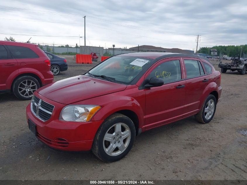 2008 Dodge Caliber Sxt VIN: 1B3HB48B48D632600 Lot: 39461858