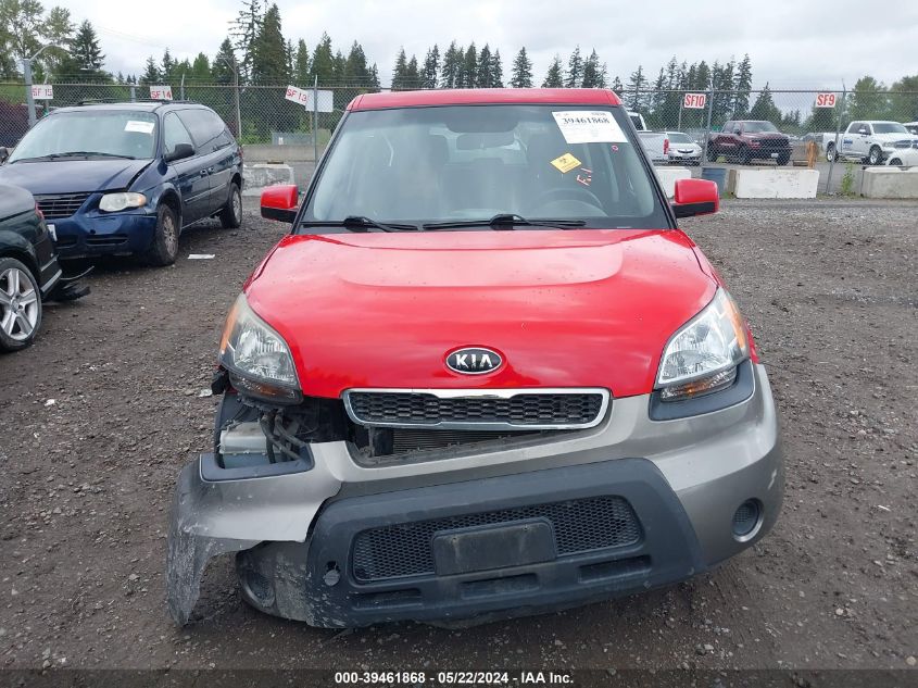 2011 Kia Soul + VIN: KNDJT2A22B7228938 Lot: 39461868