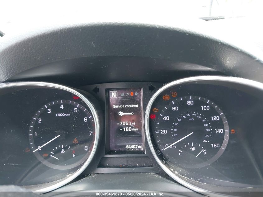 2017 Hyundai Santa Fe Sport 2.4L VIN: 5NMZU3LB6HH026141 Lot: 39461870