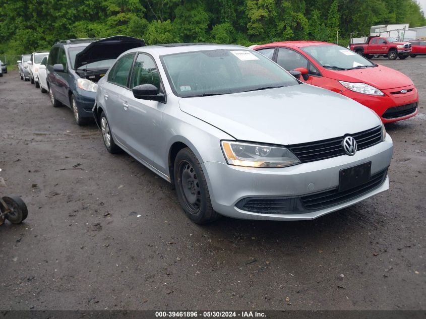 2012 Volkswagen Jetta S VIN: 3VW1K7AJ5CM348180 Lot: 39461896