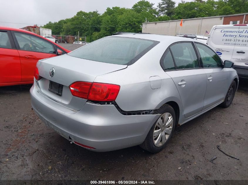 2012 Volkswagen Jetta S VIN: 3VW1K7AJ5CM348180 Lot: 39461896