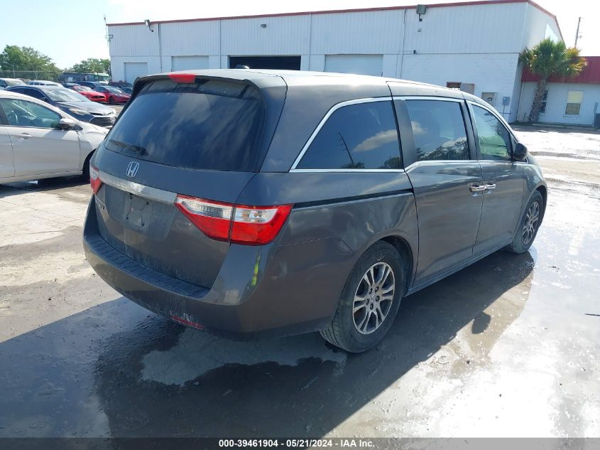 2013 Honda Odyssey Ex-L VIN: 5FNRL5H60DB065314 Lot: 39461904