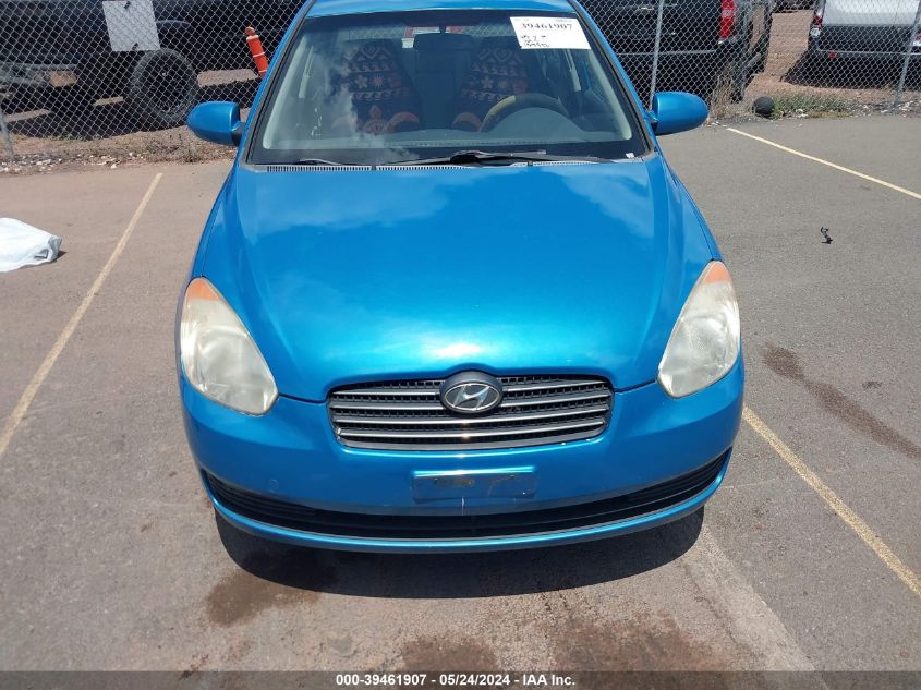 2009 Hyundai Accent Gls VIN: KMHCN46CX9U315820 Lot: 39461907