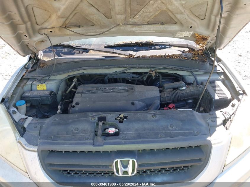 2004 Honda Pilot Ex-L VIN: 2HKYF18744H579785 Lot: 39461909