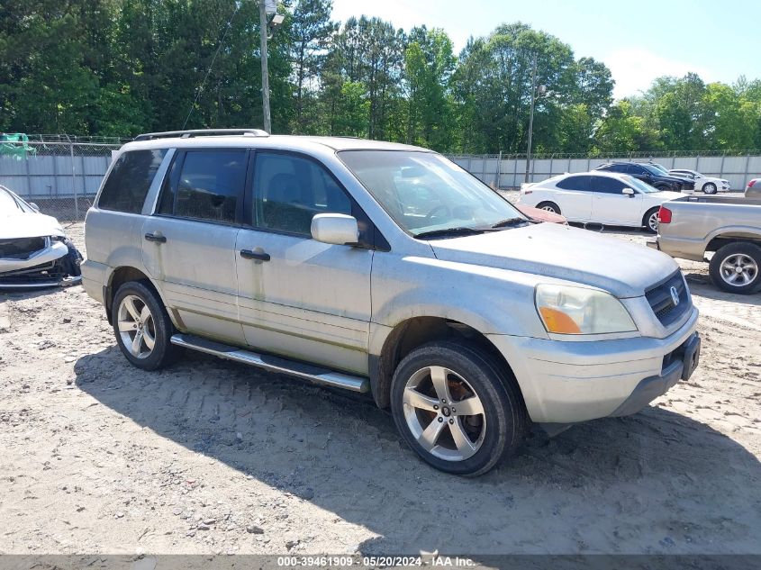 2004 Honda Pilot Ex-L VIN: 2HKYF18744H579785 Lot: 39461909