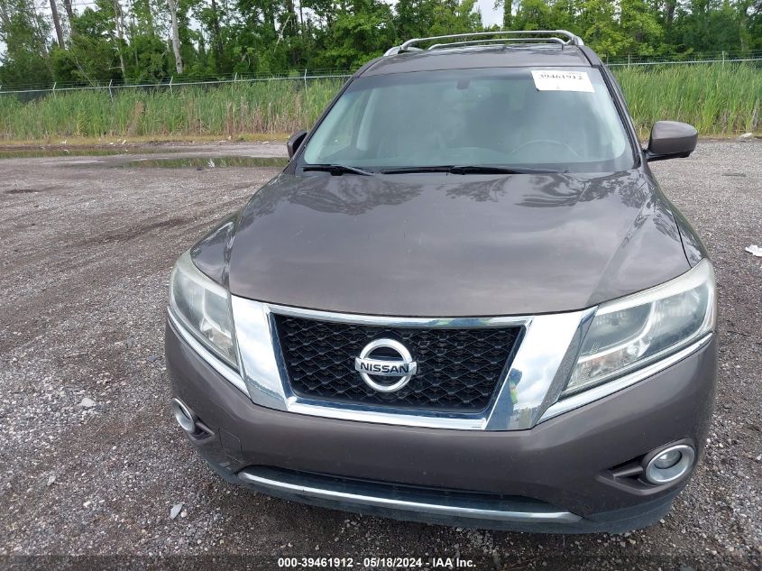 2015 Nissan Pathfinder Sl VIN: 5N1AR2MM0FC662330 Lot: 39461912