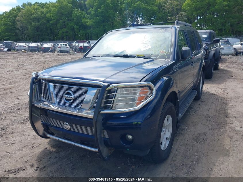 2006 Nissan Pathfinder Se VIN: 5N1AR18W66C669806 Lot: 39461915