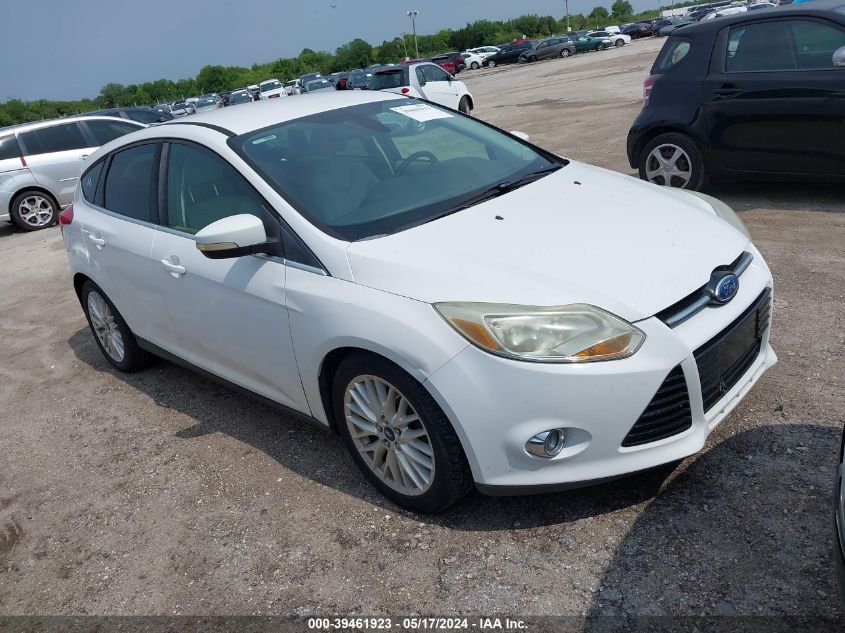 2012 Ford Focus Sel VIN: 1FAHP3M21CL298675 Lot: 39461923