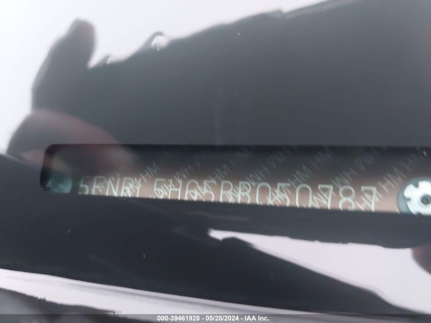 2011 Honda Odyssey Ex-L VIN: 5FNRL5H65BB050787 Lot: 39461928