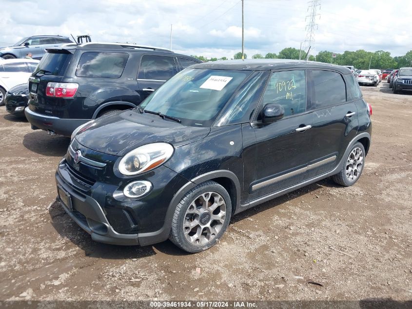 2014 Fiat 500L Trekking VIN: ZFBCFADH8EZ014848 Lot: 39461934