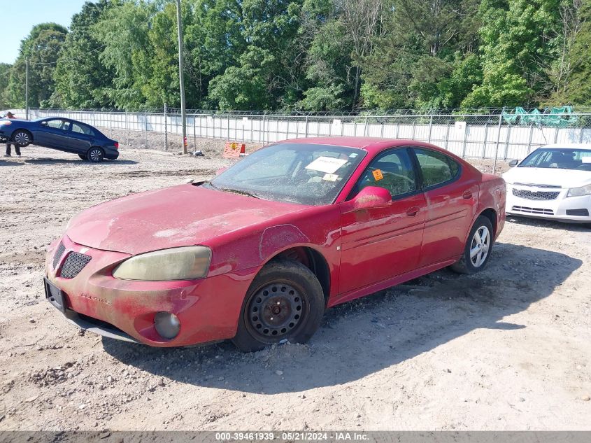 2007 Pontiac Grand Prix VIN: 2G2WP552571214059 Lot: 39461939