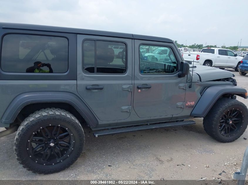 2018 Jeep Wrangler Unlimited Sport S 4X4 VIN: 1C4HJXDG9JW229131 Lot: 39461952