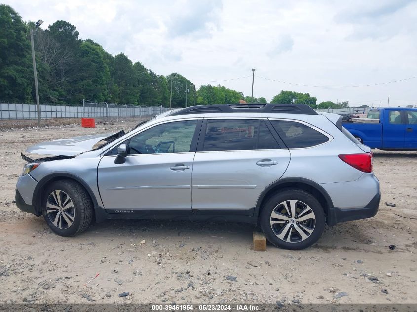 2018 Subaru Outback 2.5I Limited VIN: 4S4BSANC0J3395014 Lot: 39461954