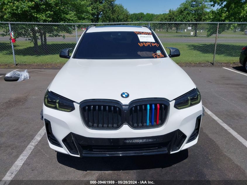 2022 BMW X3 xDrive30I VIN: 5UX53DP09N9K05733 Lot: 39461959