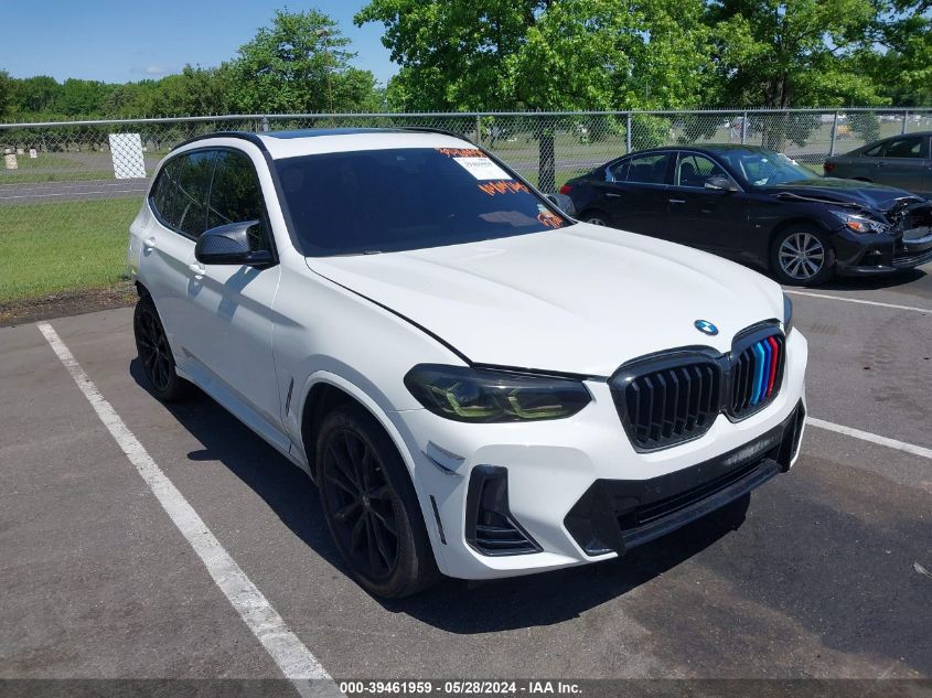 2022 BMW X3 XDRIVE30I - 5UX53DP09N9K05733