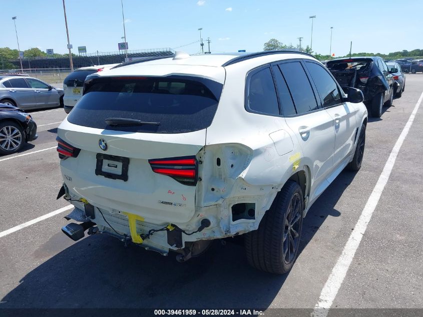 2022 BMW X3 xDrive30I VIN: 5UX53DP09N9K05733 Lot: 39461959