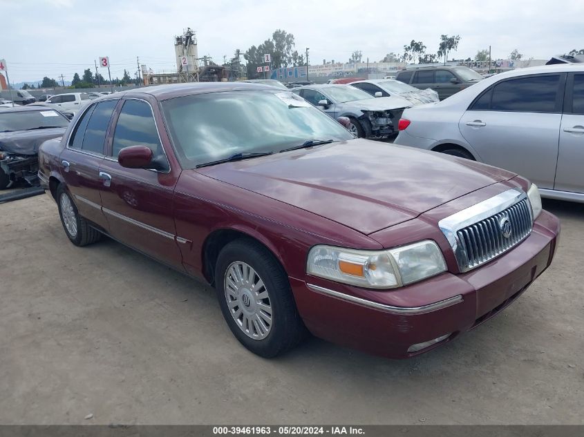 2007 Mercury Grand Marquis Ls VIN: 2MEFM75V17X624542 Lot: 39461963