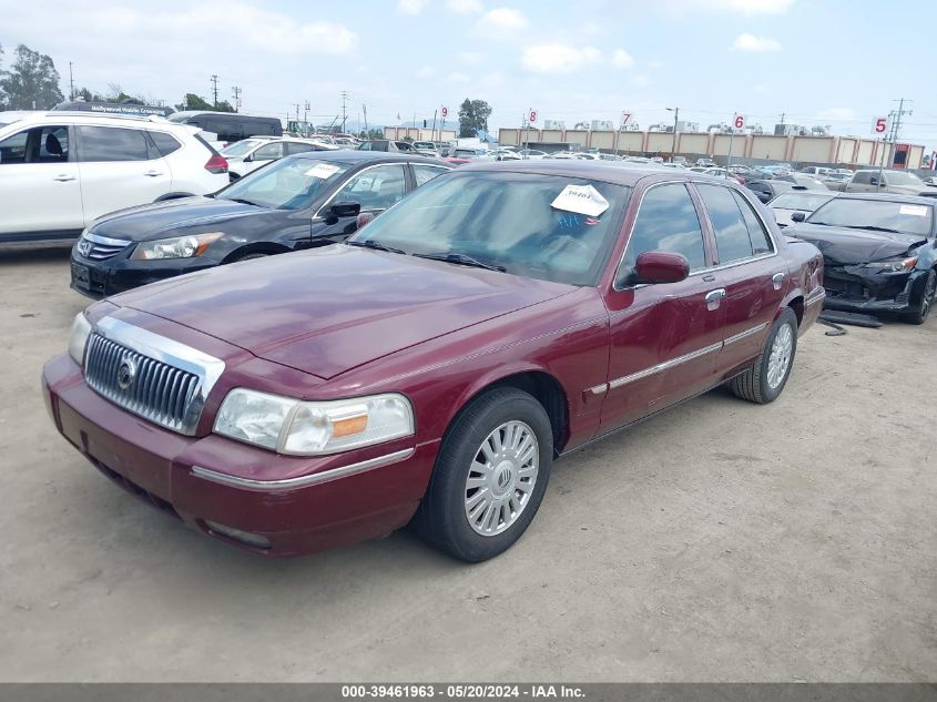 2007 Mercury Grand Marquis Ls VIN: 2MEFM75V17X624542 Lot: 39461963