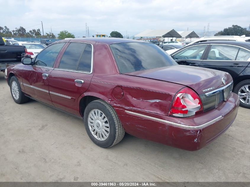 2007 Mercury Grand Marquis Ls VIN: 2MEFM75V17X624542 Lot: 39461963