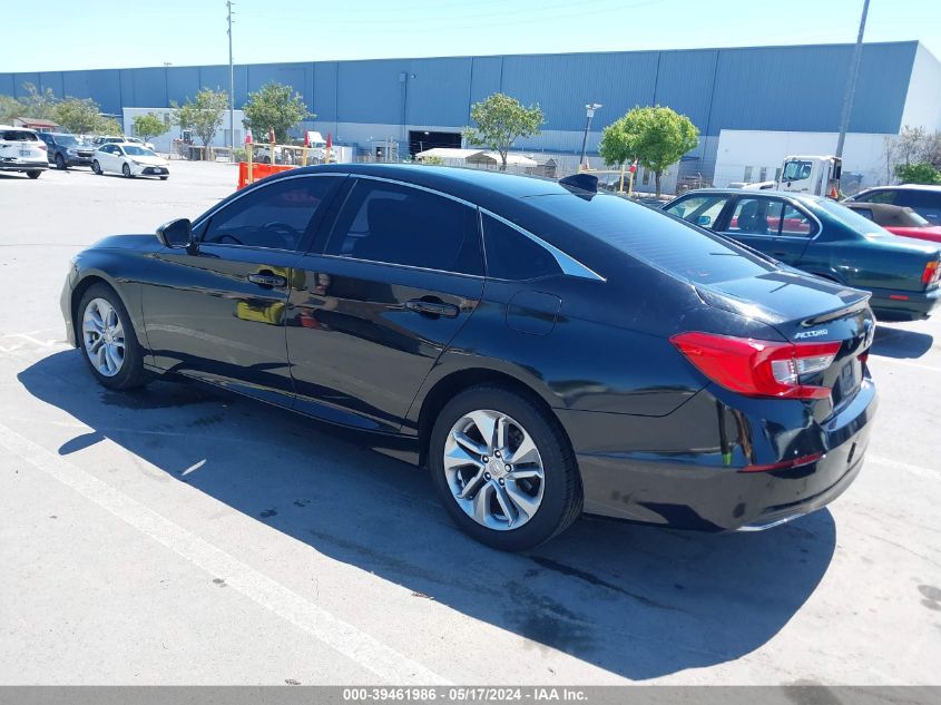 2018 Honda Accord Lx VIN: 1HGCV1F11JA161037 Lot: 39461986