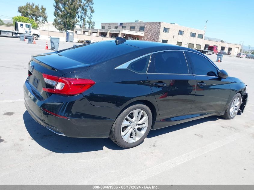 2018 Honda Accord Lx VIN: 1HGCV1F11JA161037 Lot: 39461986