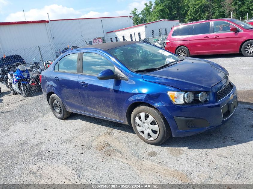 2014 Chevrolet Sonic Ls Auto VIN: 1G1JA5SH3E4162991 Lot: 39461987