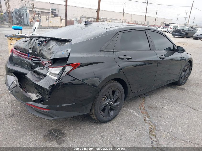 2022 Hyundai Elantra Sel VIN: KMHLS4AG4NU260861 Lot: 39461994