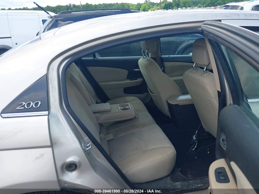 2013 Chrysler 200 Touring VIN: 1C3CCBBB1DN684844 Lot: 39461995