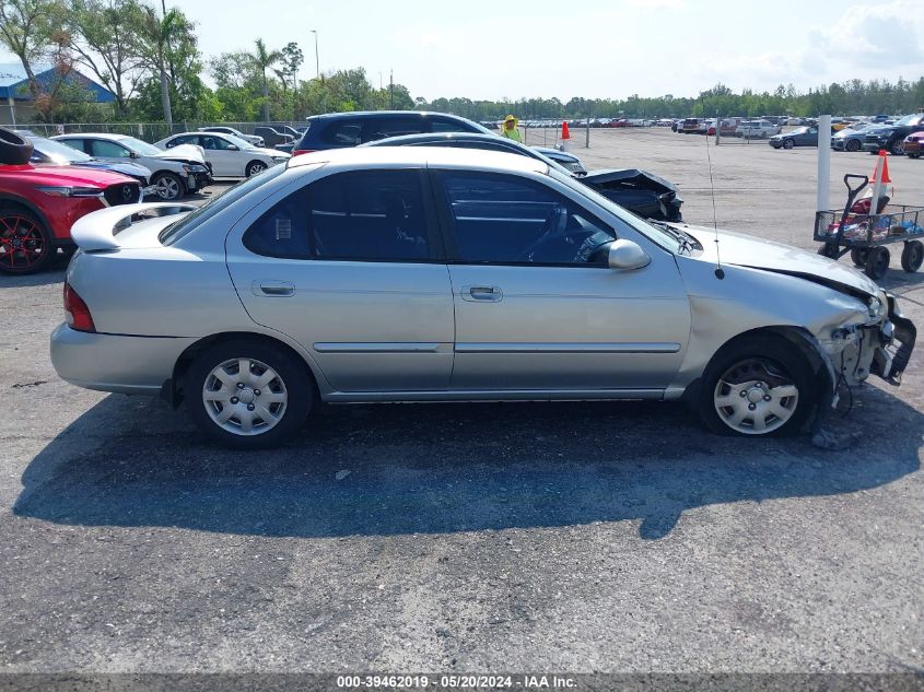 2002 Nissan Sentra Gxe VIN: 3N1CB51D32L637916 Lot: 39462019