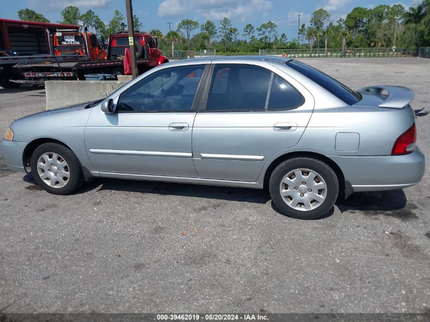 2002 Nissan Sentra Gxe VIN: 3N1CB51D32L637916 Lot: 39462019