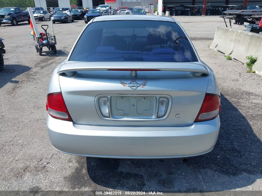 2002 Nissan Sentra Gxe VIN: 3N1CB51D32L637916 Lot: 39462019