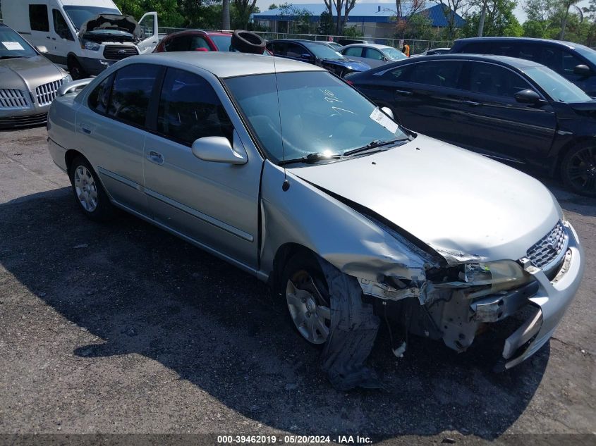 2002 Nissan Sentra Gxe VIN: 3N1CB51D32L637916 Lot: 39462019