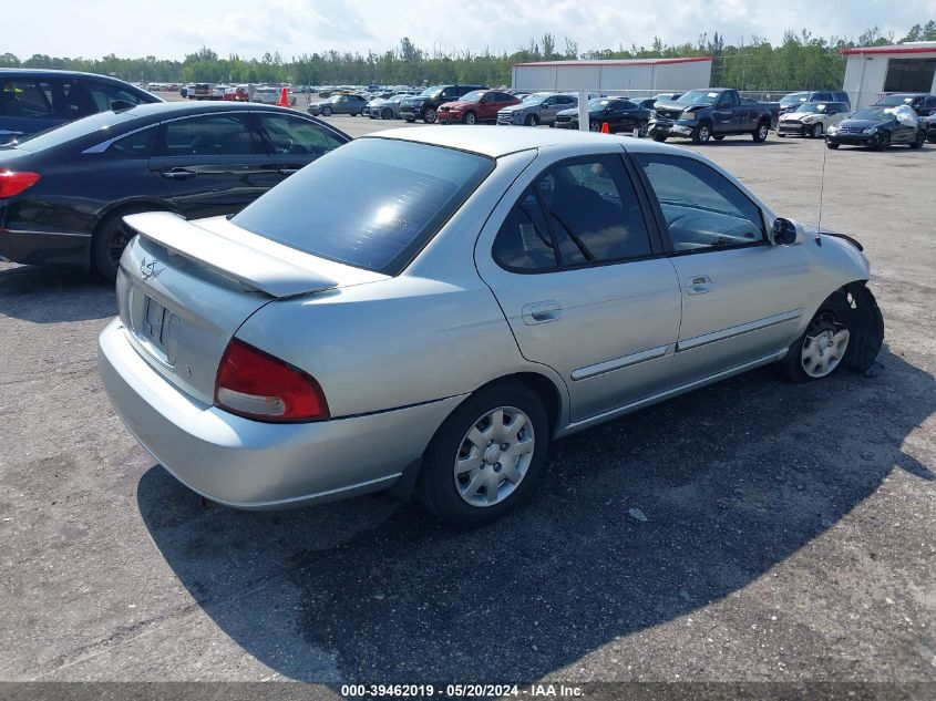 2002 Nissan Sentra Gxe VIN: 3N1CB51D32L637916 Lot: 39462019