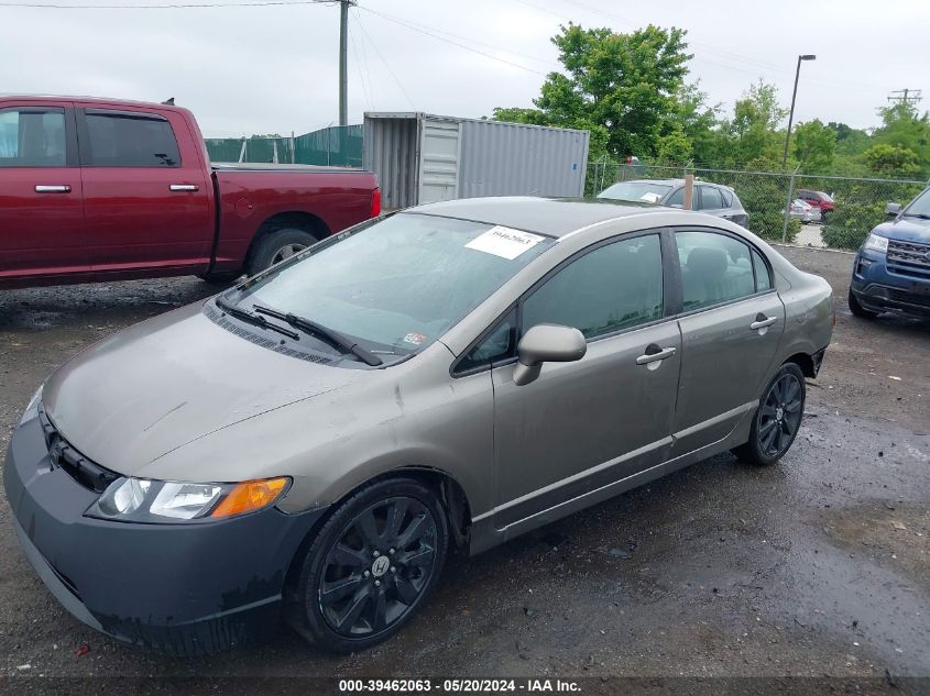 2007 Honda Civic Lx VIN: 2HGFA16547H308456 Lot: 39462063