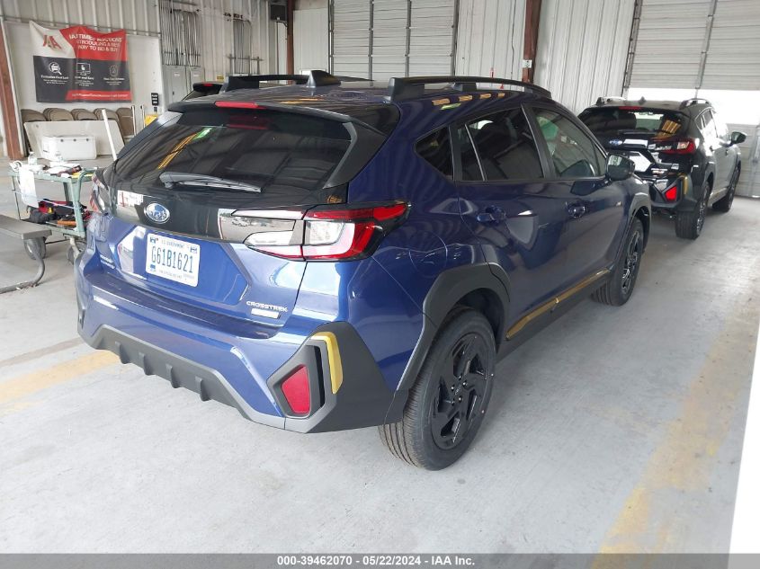 2024 Subaru Crosstrek Sport VIN: 4S4GUHF69R3789852 Lot: 39462070