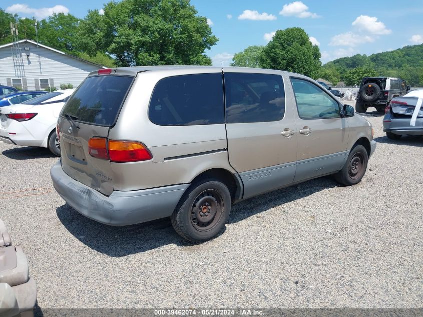 2000 Toyota Sienna Ce VIN: 4T3GF19C1YU309242 Lot: 39462074