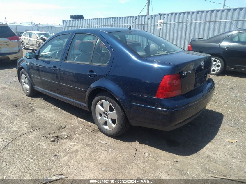 2003 Volkswagen Jetta Gls 2.0L VIN: 3VWSK69MX3M031752 Lot: 39462116