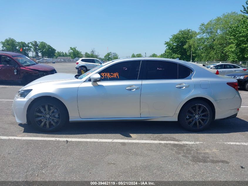 2013 Lexus Gs 350 VIN: JTHCE1BL9D5007886 Lot: 39462119