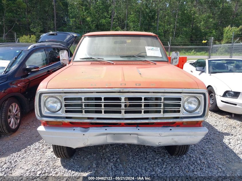 1975 Dodge Pickup VIN: W24BE5S051665 Lot: 39462123