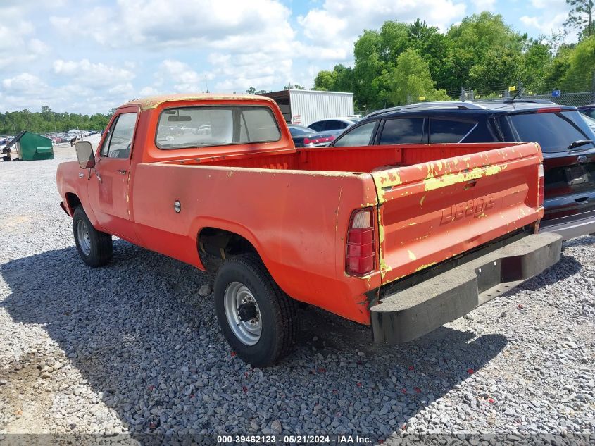 1975 Dodge Pickup VIN: W24BE5S051665 Lot: 39462123