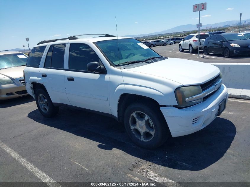 2007 Chevrolet Trailblazer Ls VIN: 1GNDS13S172102329 Lot: 39462125