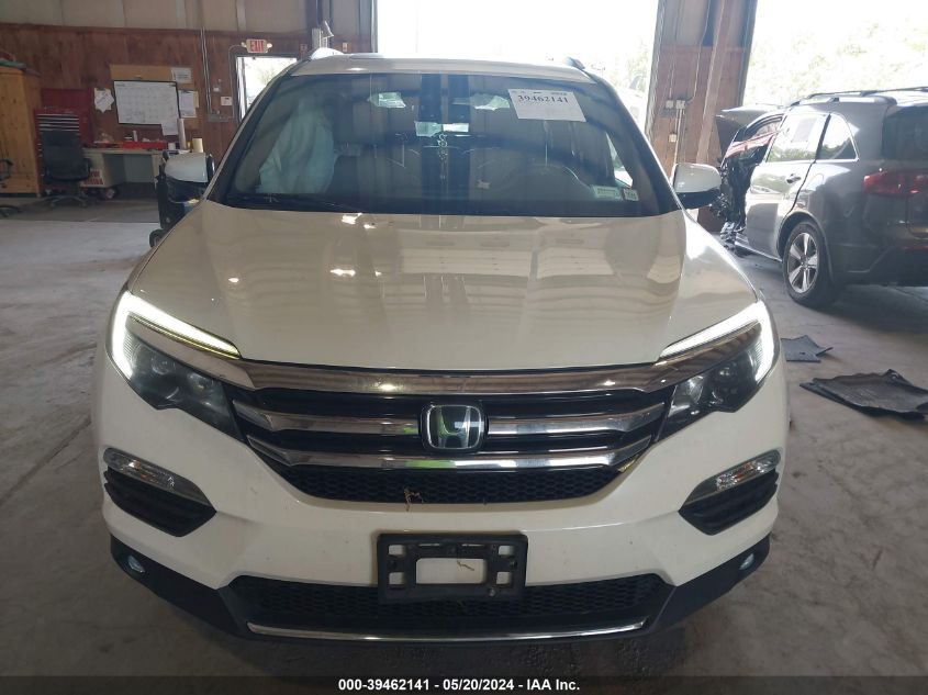 2016 Honda Pilot Touring VIN: 5FNYF6H90GB026410 Lot: 39462141