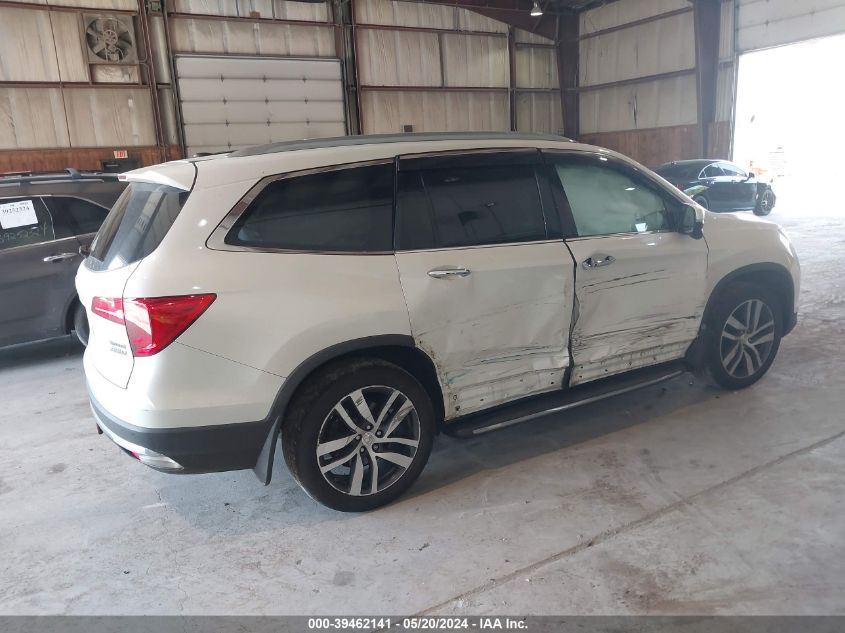 2016 Honda Pilot Touring VIN: 5FNYF6H90GB026410 Lot: 39462141