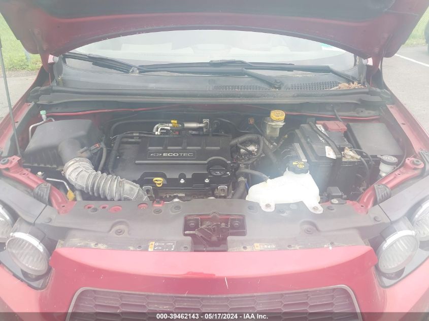 2012 Chevrolet Sonic 2Lt VIN: 1G1JC6SB8C4228234 Lot: 39462143