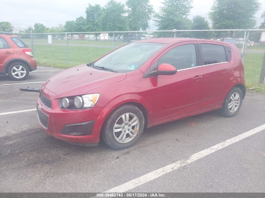 2012 Chevrolet Sonic 2Lt VIN: 1G1JC6SB8C4228234 Lot: 39462143